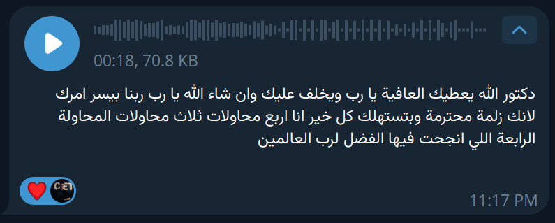 OET success story - Dr Ahmed Elgendy student feedback #17